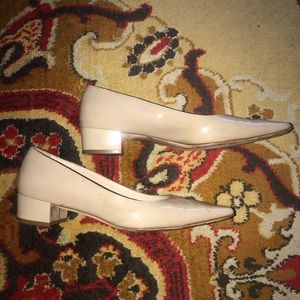 Diane B Milano cream shoes